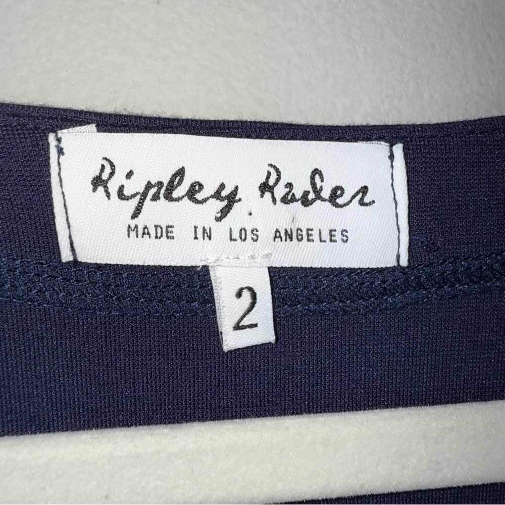 Ruby Rd. Navy V-Neck Mini Dress - Picture 6 of 9